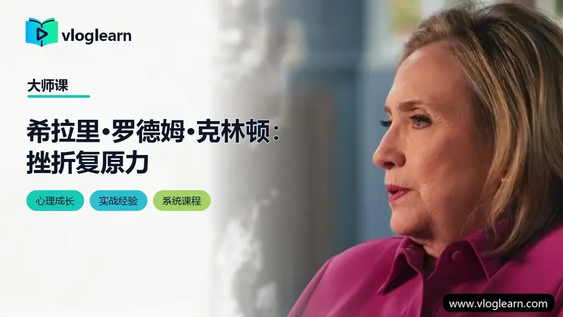希拉里·罗德姆·克林顿：挫折复原力