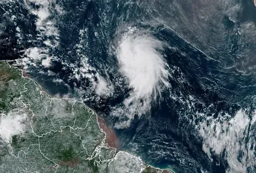 Tropical Storm Jerry Is 10th Storm in Atlantic Hurricane Season