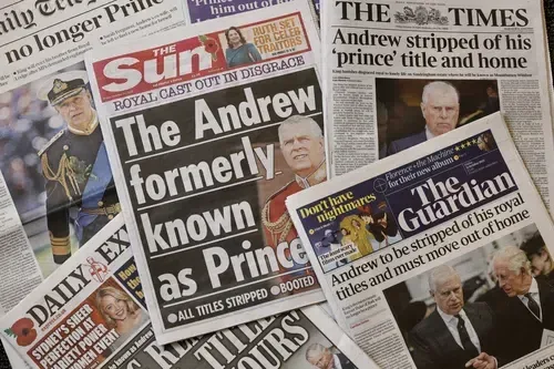 What Ex-Prince Andrew Means for US Politics