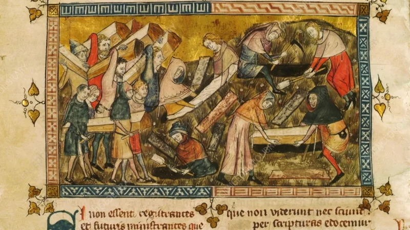 Volcanoes may have helped spread the Black Death
