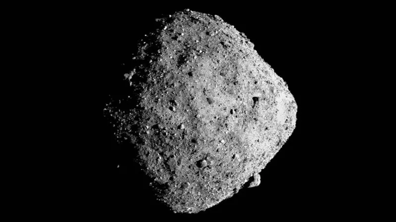 This asteroid is spilling secrets about how life on Earth began