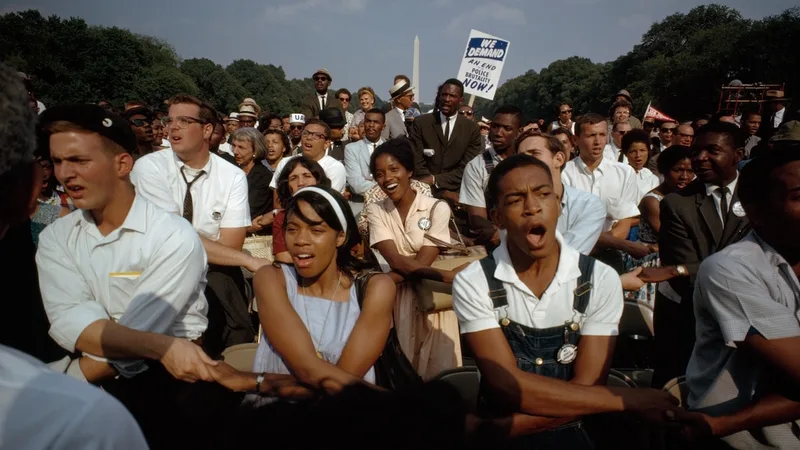 Rare photographs offer glimpse of 1963 March on Washington