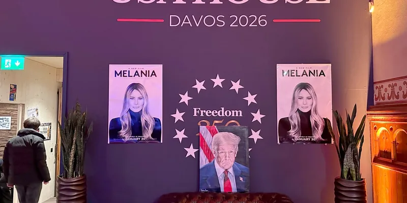 All anyone wants to talk about at Davos is AI and Donald Trump