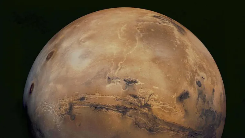 Mars once had a vast sea the size of the Arctic Ocean