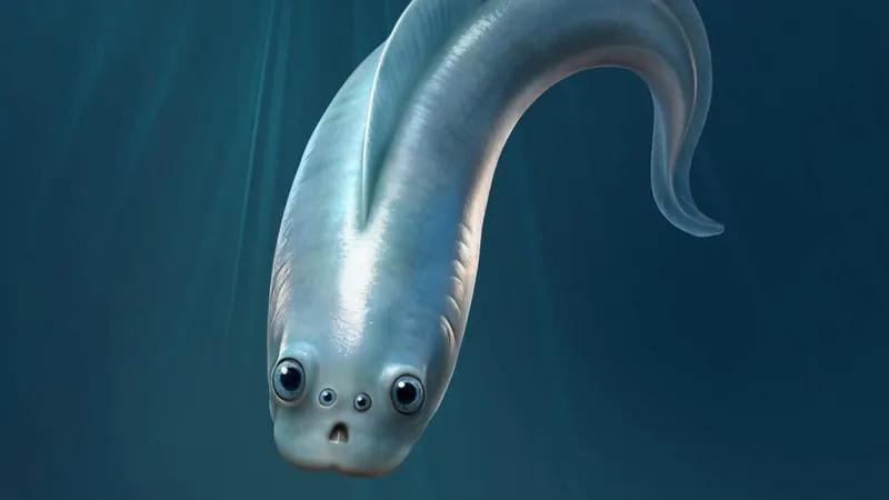 Our earliest vertebrate ancestors may have had four eyes