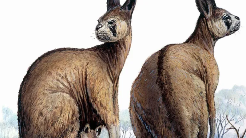 Ancient giant kangaroos could have hopped despite their huge size