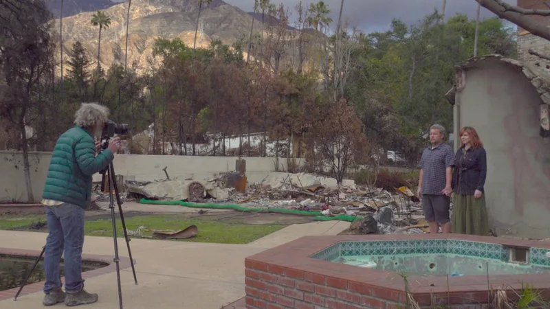 How a National Geographic photographer captured 129 haunting portraits of fire survivors