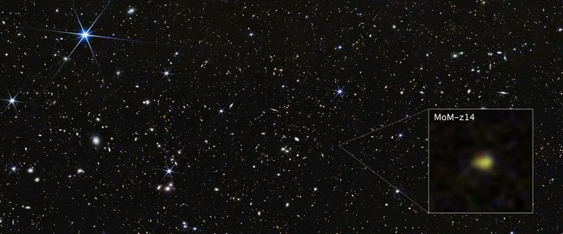 JWST spots most distant galaxy ever, pushing the limits of the observable universe