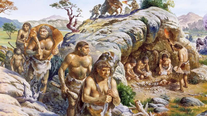 Neanderthals and early humans may have interbred over a vast area