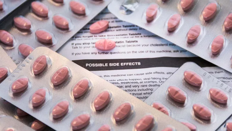 Statins don't cause most of the side effects listed on their labels