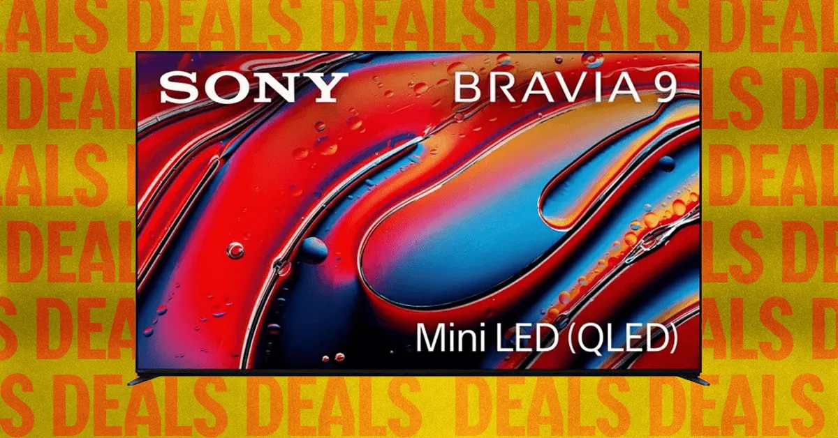 Sony's Biggest QLED Screens See Big Discounts This Weekend