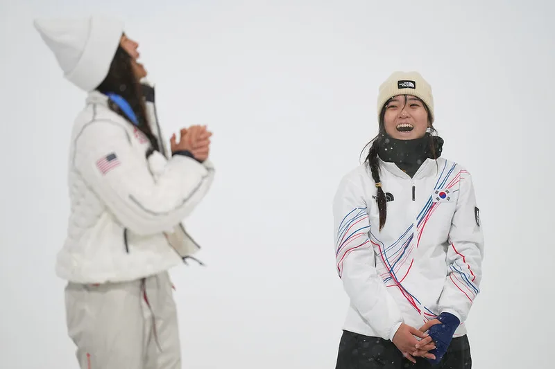 Chloe Kim took silver in Olympic halfpipe, but she still kind of won