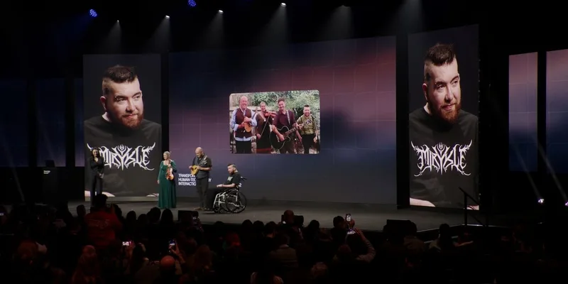 ALS stole this musician’s voice. AI let him sing again.