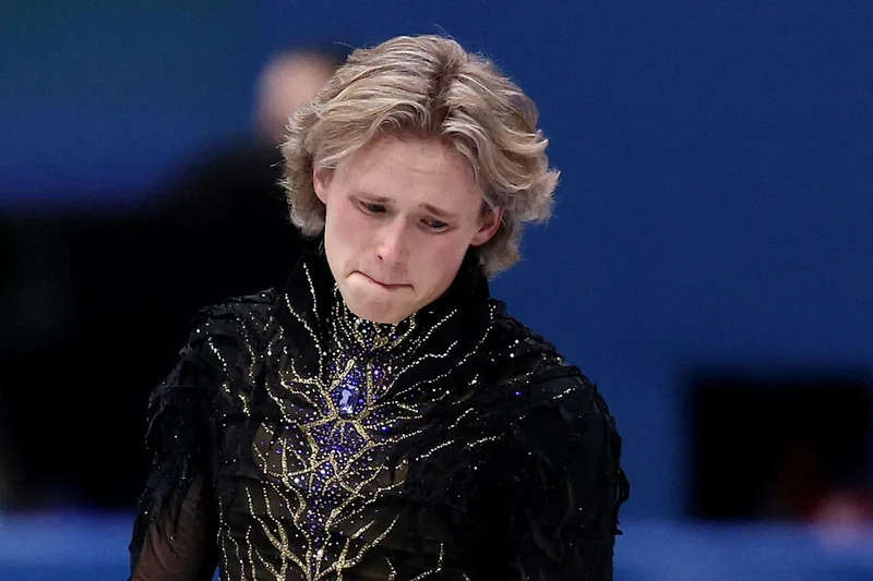 Ilia Malinin and the unforgiving glare of the Olympic spotlight
