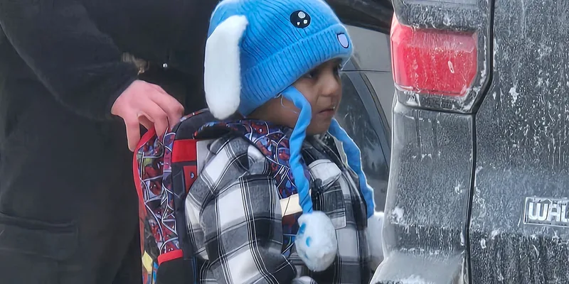 Behind the Viral ICE Detention Photograph of Liam Conejo Ramos