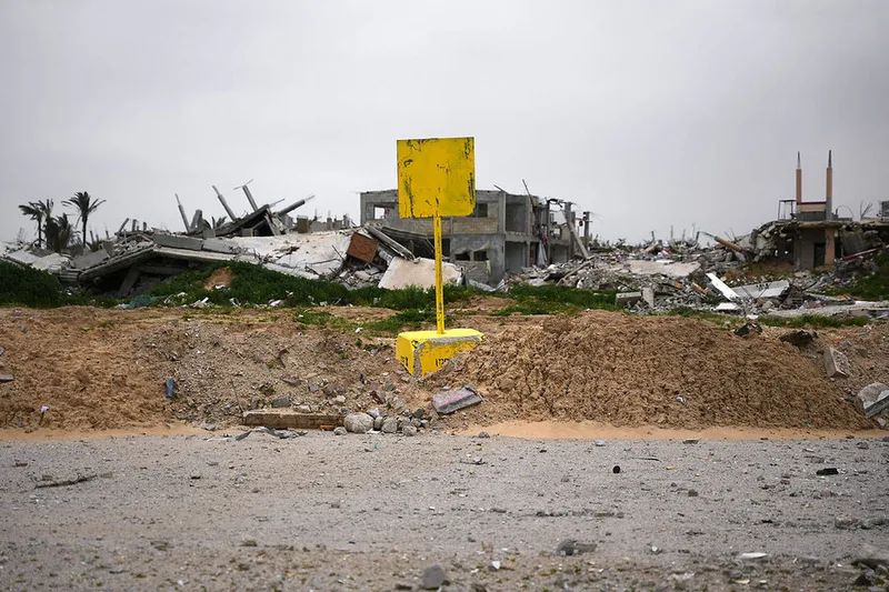 In Gaza, Israel’s creeping Yellow Line takes Palestinians’ land, and lives
