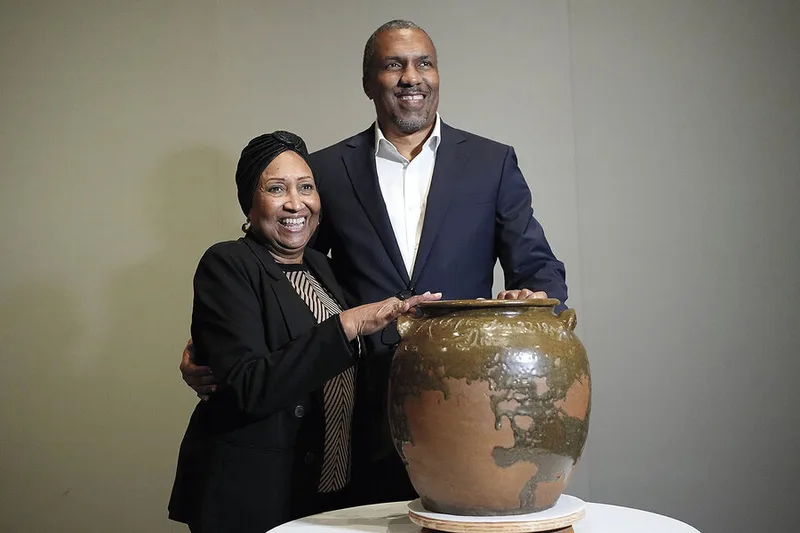 An enslaved potter left messages for the future, inscribed in clay