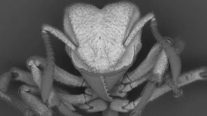 Ants capture carbon dioxide from the air and turn it into armour