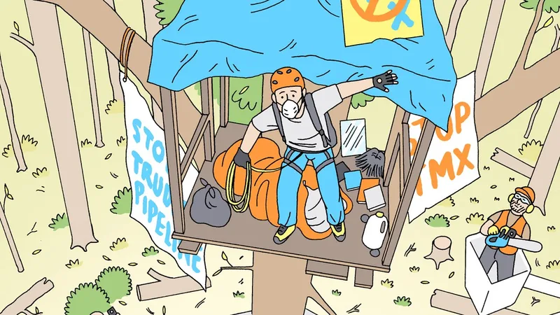 The Tree House and the Oil Pipeline