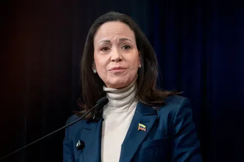 Venezuela’s Machado Fights to Be Heard as Trump Embraces Rival