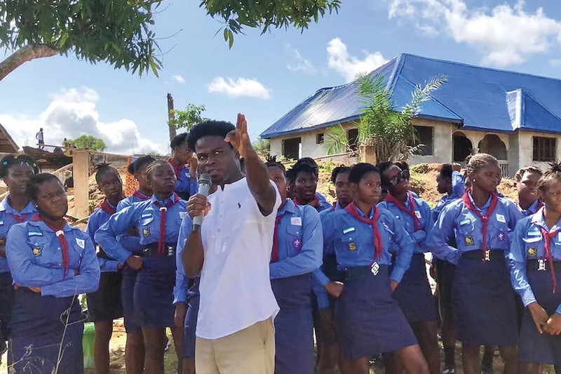 A survivor of Sierra Leone’s brutal civil war teaches Gen Z to remember
