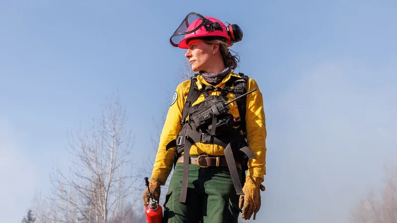 How forester Kira Hoffman harnesses the healing power of fire