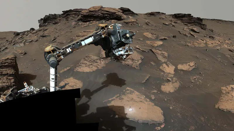 Fluorescent ruby-like gems have been found on Mars for the first time