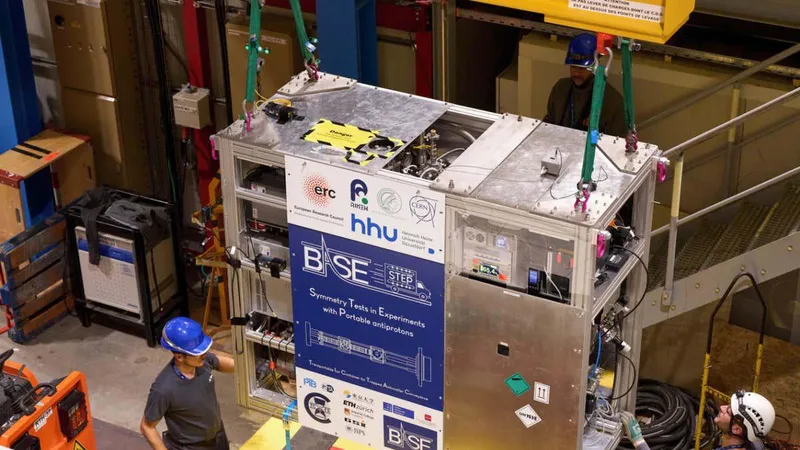 Inside the world’s first antimatter delivery service