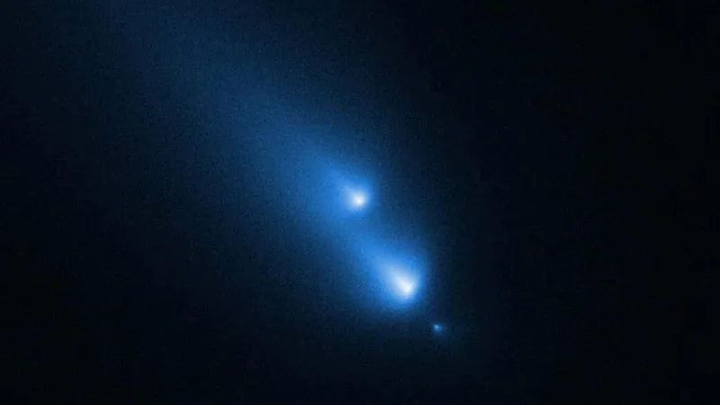 Mysterious comet disintegration caught by telescope after lucky break