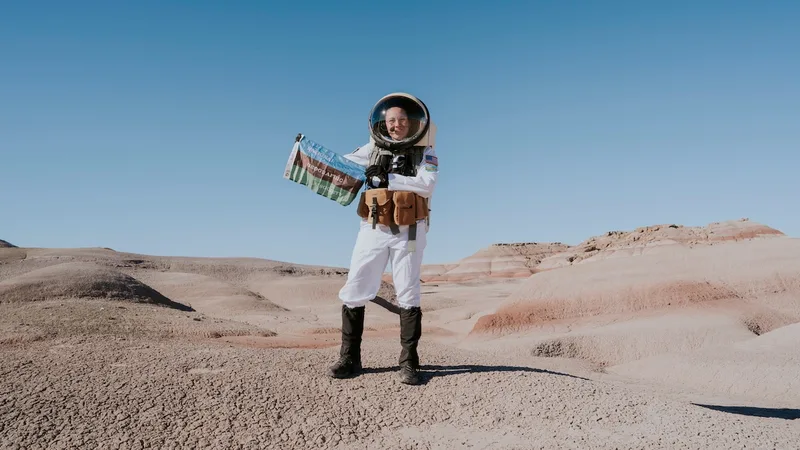 Mackenzie Calle’s above and beyond photography goes inside a Mars simulation