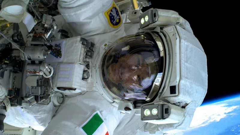 I almost drowned in space when my helmet filled with water
