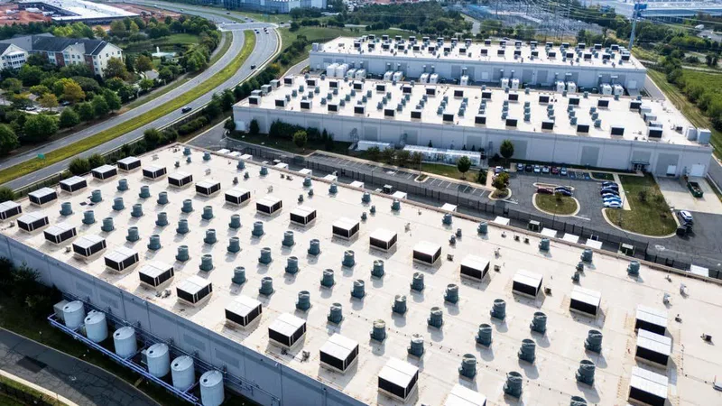 AI data centres can warm surrounding areas by up to 9.1°C
