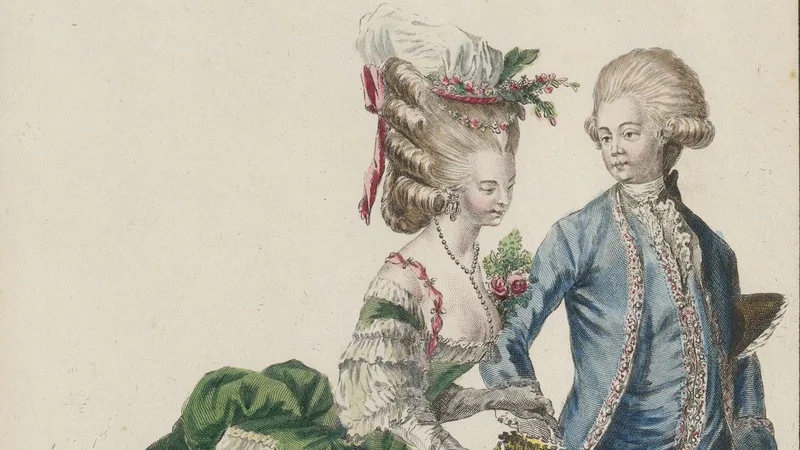 Marie Antoinette-Era Fashion Plates