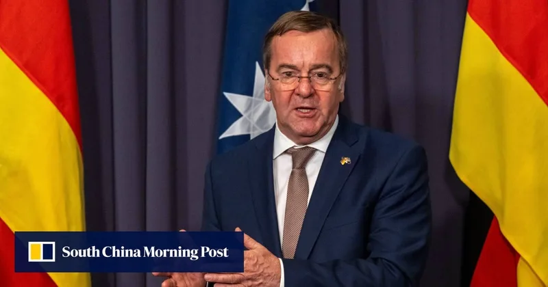 German defence minister urges strong US presence in Indo-Pacific amid China concerns