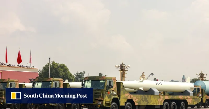 What the debut of a new air-based missile means for China’s nuclear strategy