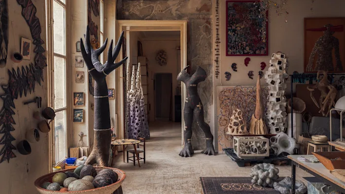 Agnès Debizet’s magical Marais flat is an artwork in itself