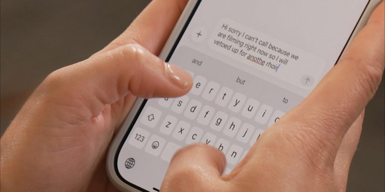 Everyone Hates iPhone Autocorrect. An Update Fixes One of the Biggest Problems.