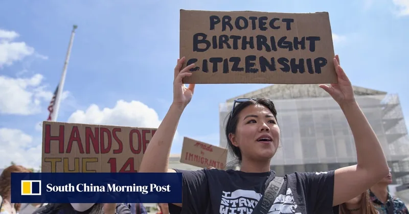 Born in the USA? China targeted in Trump’s birthright citizenship fight