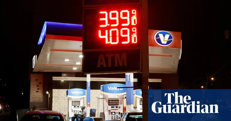 US average fuel price passes $4 a gallon for first time in four years amid Iran war