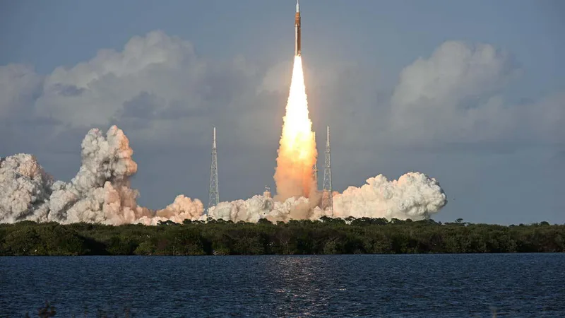 Historic Artemis II launch sends astronauts bound for the moon
