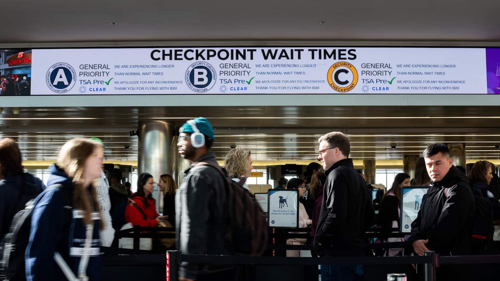 Some airports beg: Please don’t show up four hours early