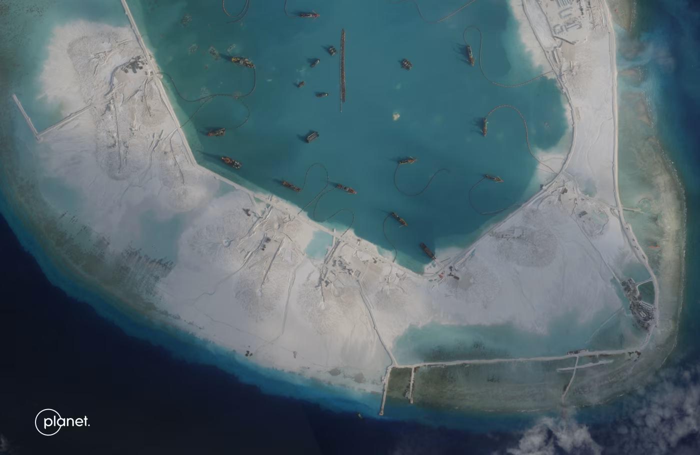 China Is Building Another Massive Base in the South China Sea