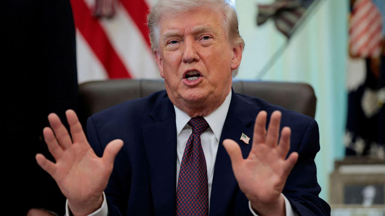 Trump backs off campaign promises to protect Medicare, help with child care
