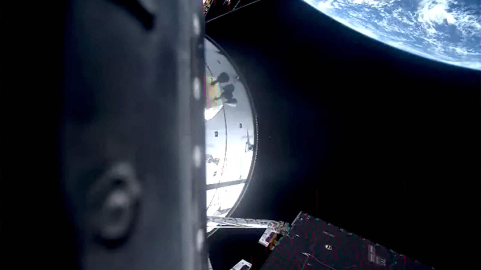 Artemis II starts to leave Earth’s orbit and shoots to the moon