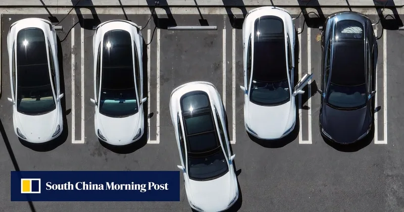 Tesla outraces China’s BYD in pure electric car sales to regain world’s top spot