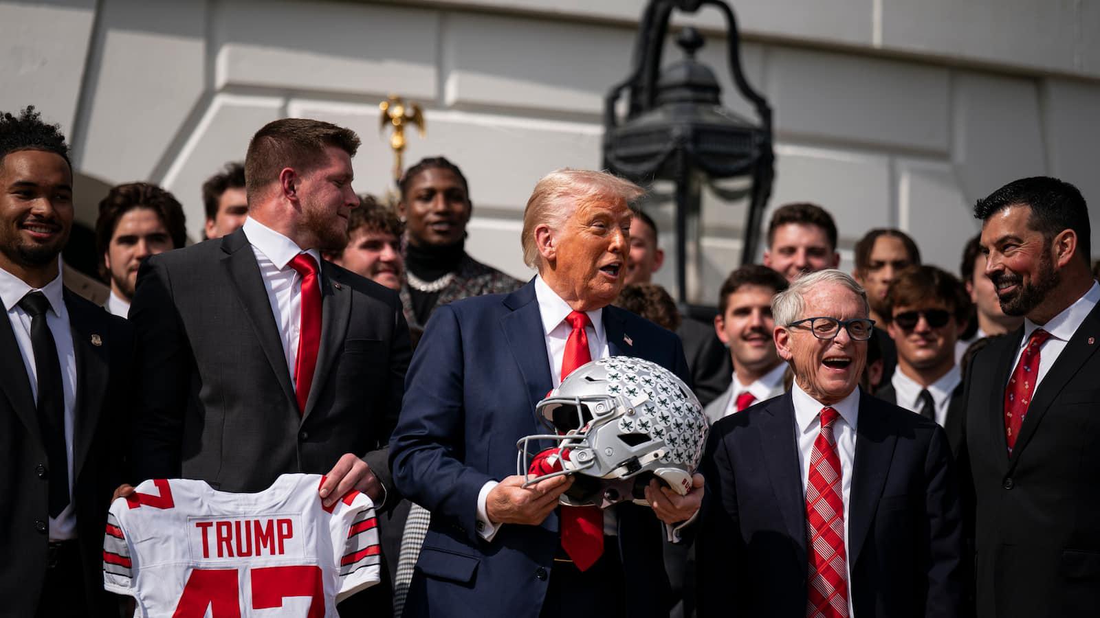 Trump again orders changes to ‘save’ college sports