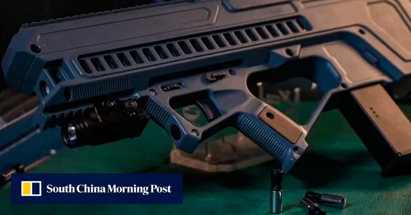 China unveils handheld coil gun that works like a ‘less deadly’ pistol
