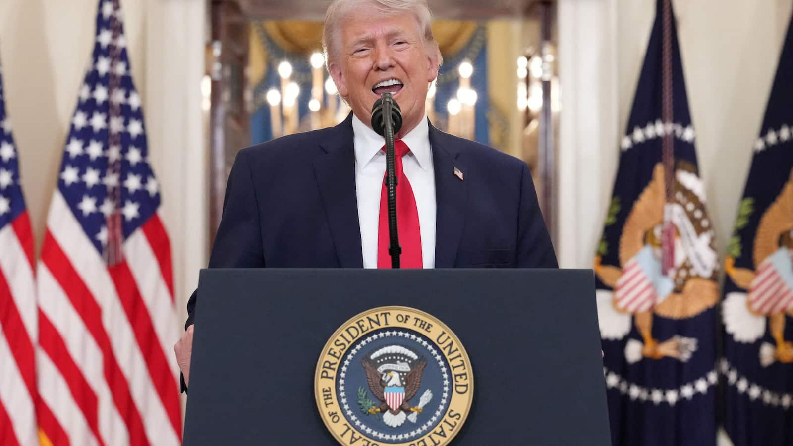 The ‘President of Peace’ sounds the call of war