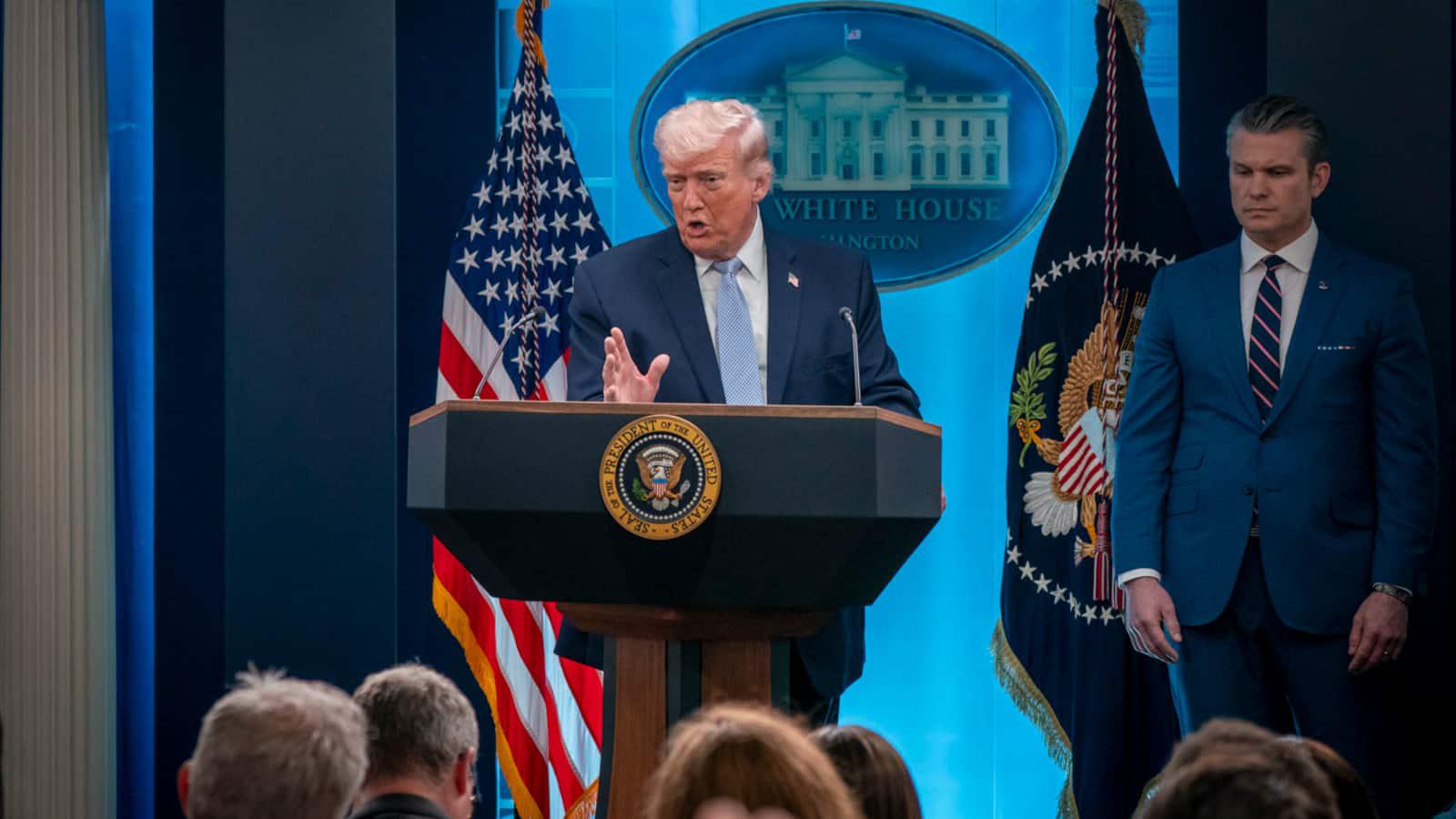 Trump says God supports U.S. cause in Iran war as he threatens wider bombing