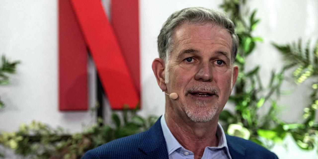 Netflix Chair Reed Hastings to Leave Board in June